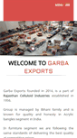 Mobile Screenshot of garbaexports.com